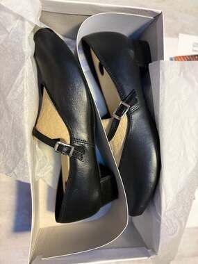 Women's Mary Jane Organ Shoes Model 110 Black Size 10 W